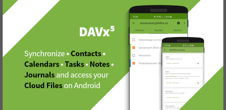 DAVx5 v4.4.5gplay مهكر