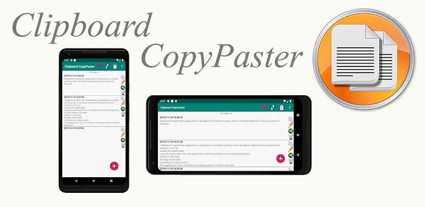 Clipboard CopyPaster Pro v44 مهكر