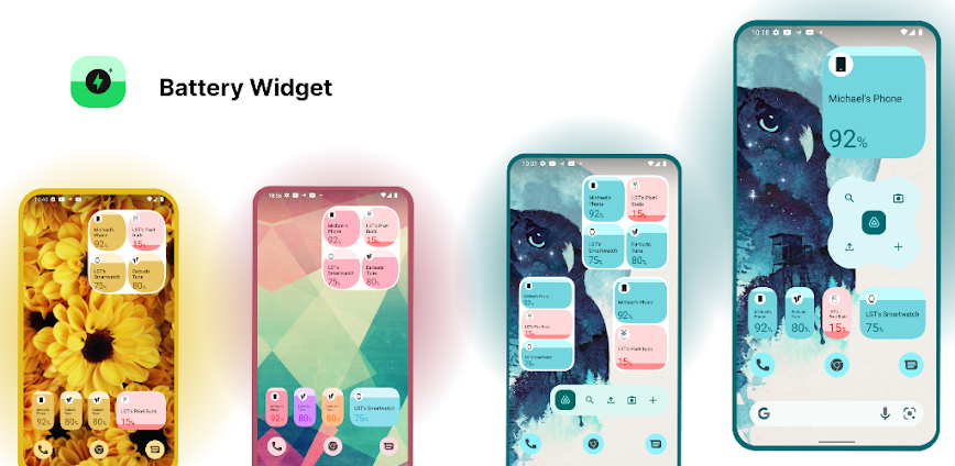 Battery Widget v1.55 مهكر