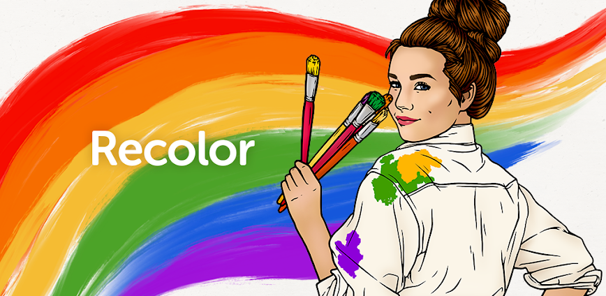 Recolor – Adult Coloring Book مهكر