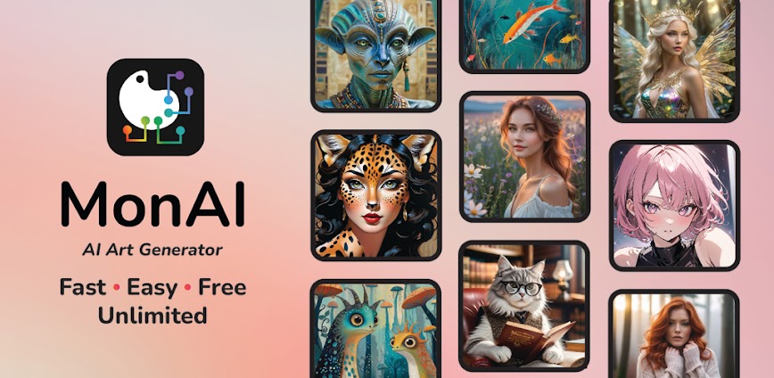 monAI – AI Art Generator مهكر